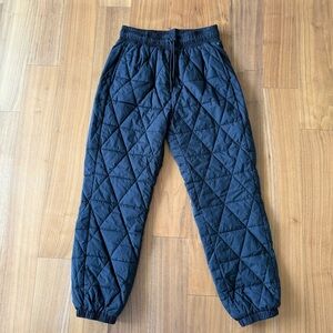 Zella Black Quilted Pants